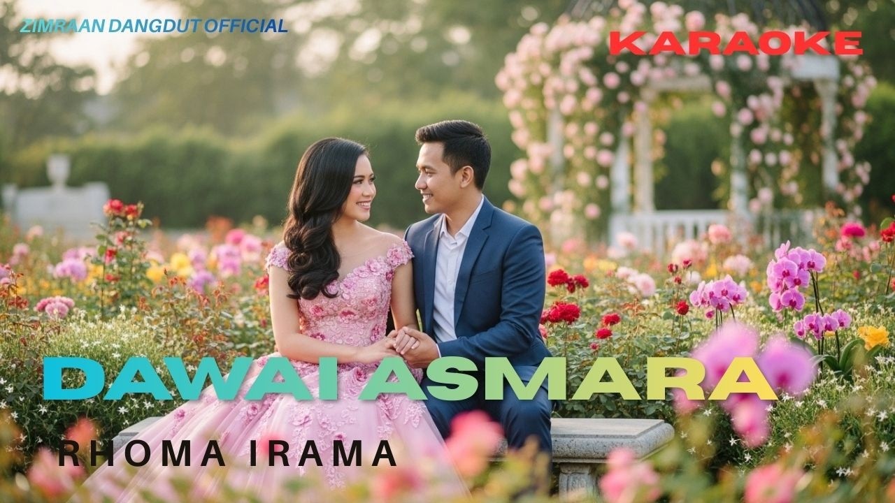 Karaoke Dawai Asmara  Rhoma Irama | Dangdut Karaoke Tanpa Vokal + Lirik 🎤by Zimraan Dangdut official