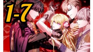 (1-7)My Obsessive lovers ☠️☠️#new manhwa explained in Hindi #fypシ゚viral #foryou #follower #fyp