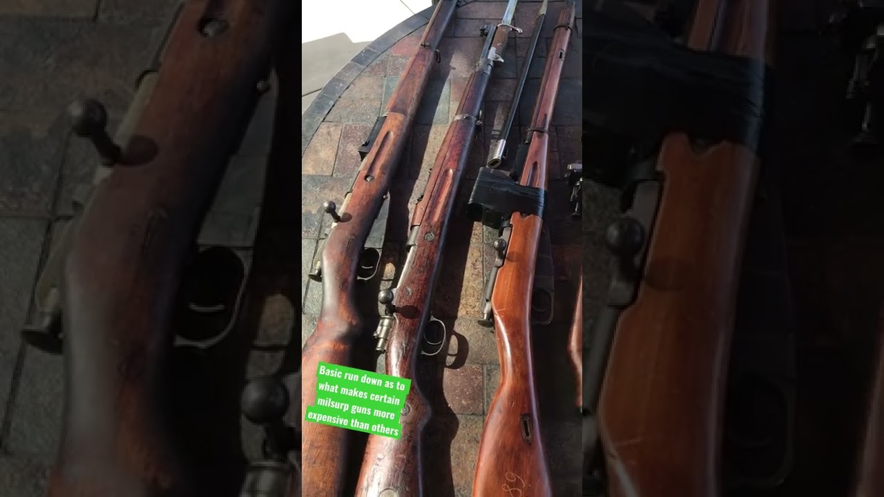 Why are some old guns more expensive than others? (Milsurp) 