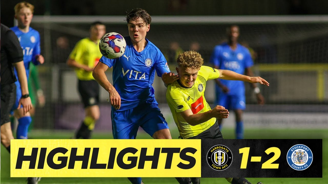 Town U18s 12 Stockport County U18s Highlights YouTube