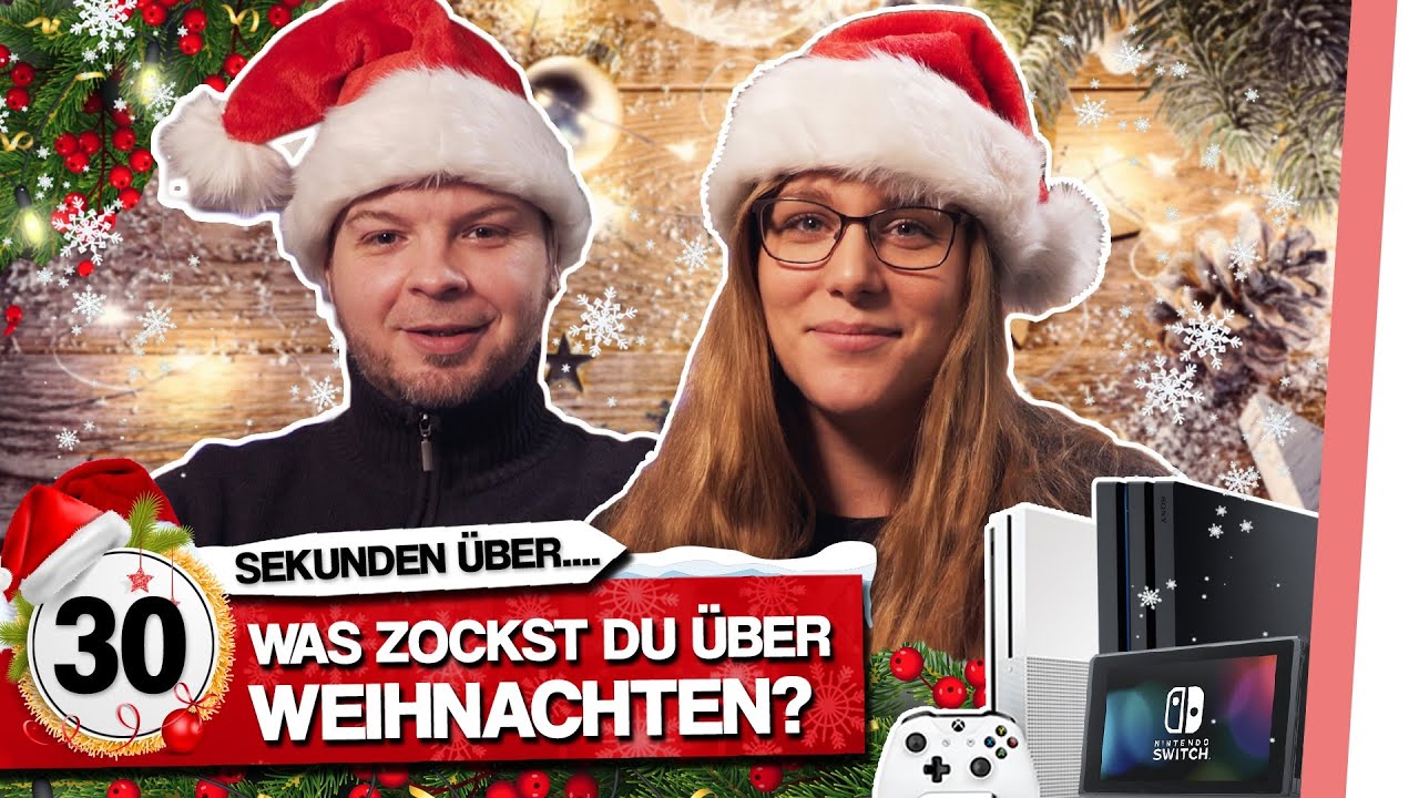30 Sekunden über: Diese Spiele zocken wir in der Weihnachtspause!