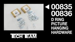 Tech Team's #00835/00836 D-Ring Picture and Mirror Hangers