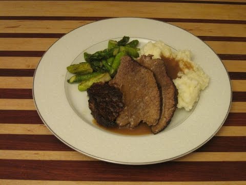 Real Braised Beef Roast Recipe With Mash Potatoes And Asparagus S1 Ep67