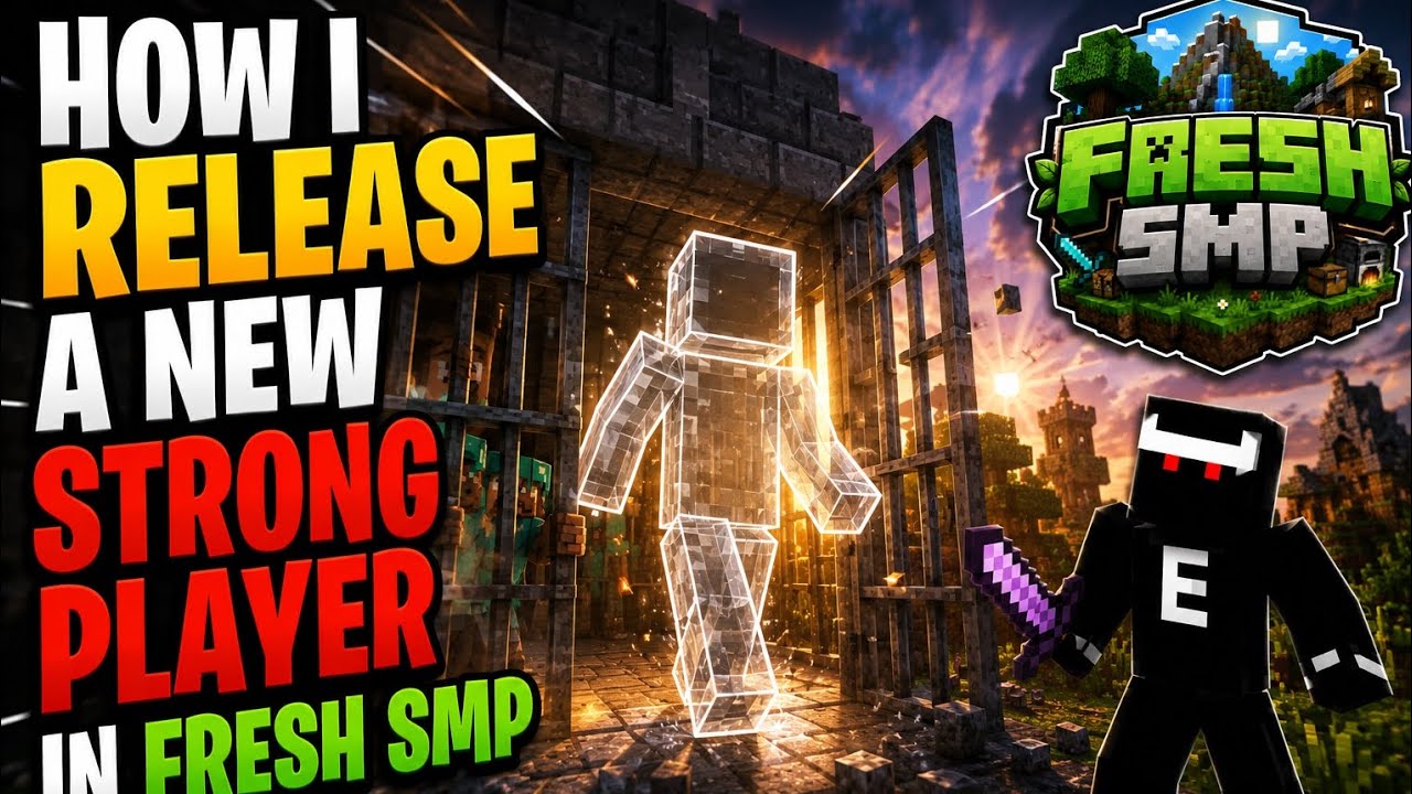How I Release A New Strong Player In Fresh SMP | MrEproOP - YouTube