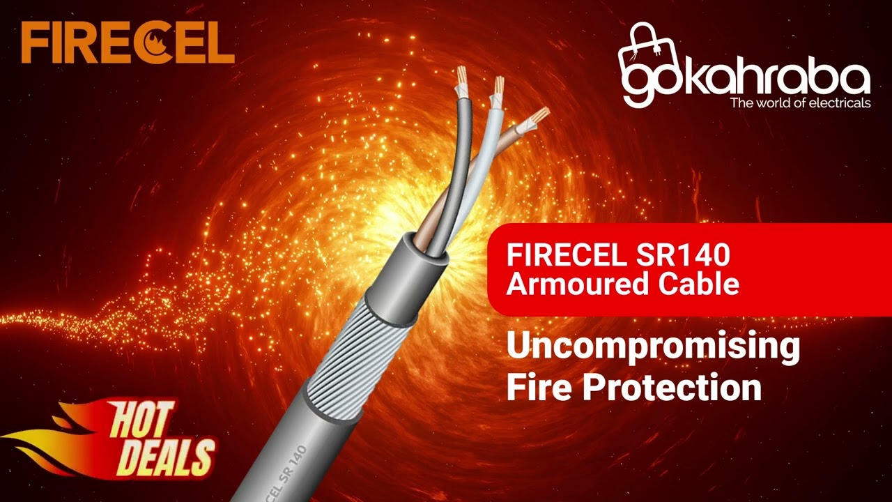Hot Deals on Firecel SR140 Armoured Cables