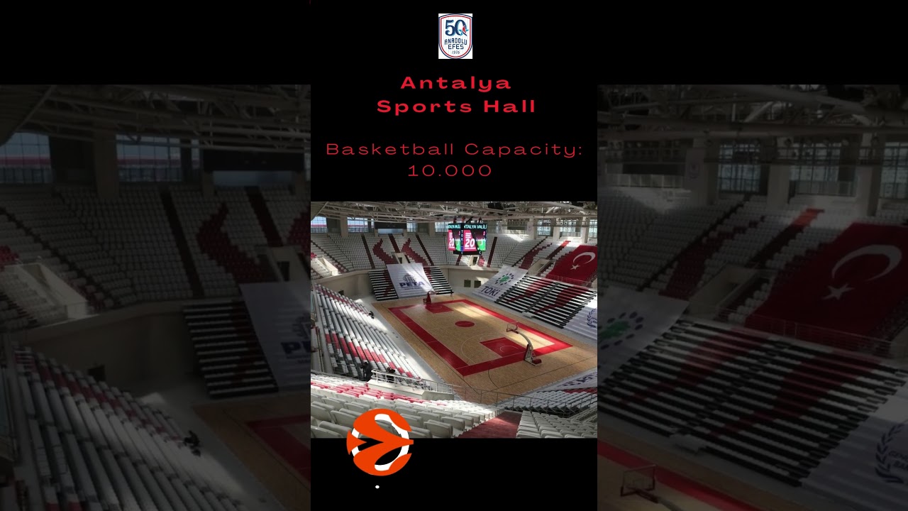 Antalya Sports Hall: Anadolu Efes on the Coast 🏀🌊  