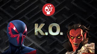Spiderman 2099 solos abyss mephisto | MCOC