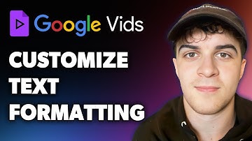How to Customize Text Formatting in Google Vids (Full 2024 Guide)