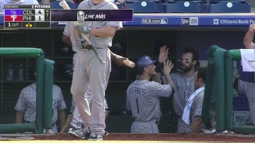 COL@PHI: Ynoa pads lead with RBI single in the 7th