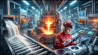 Inside the High-Tech Silicon Chip Factory | How Pure Sand Becomes Supercomputers