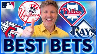 MLB Predictions TODAY! Yankees vs Phillies | Guardians vs Rays | Friday MLB BEST Bets