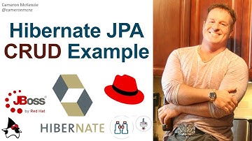 The Hibernate and JPA CRUD example with Hibernate 5.4 and JPA 2.2