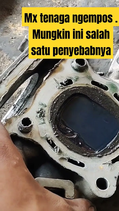 Jupiter MX tenaga ngempos dan susah langsam . ini salah satu penyebabnya #klepbocor #boreup