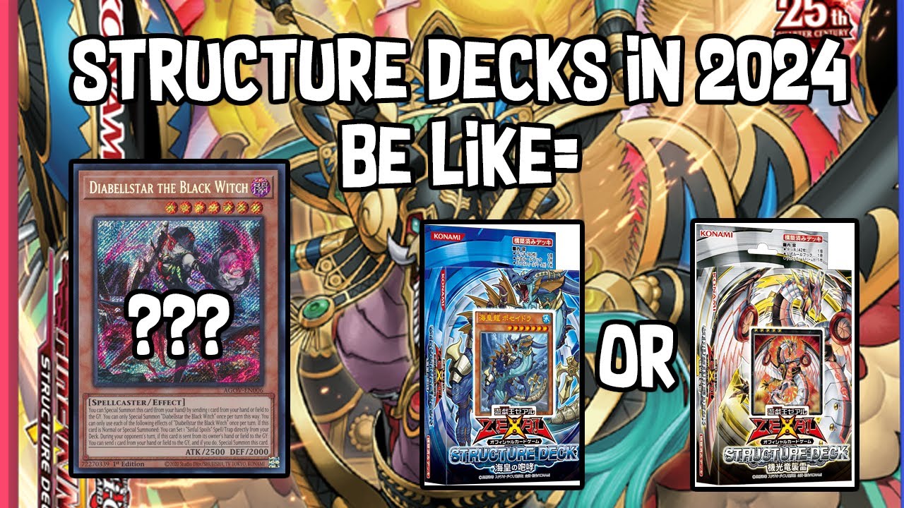 WHAT WILL STRUCTURE DECKS in 2024 LOOK LIKE??? YuGiOh! YouTube