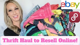 Thrift Store and Buy Sell Trade Store Haul!  Lots of New With Tag Items! PLUS What Already Sold!