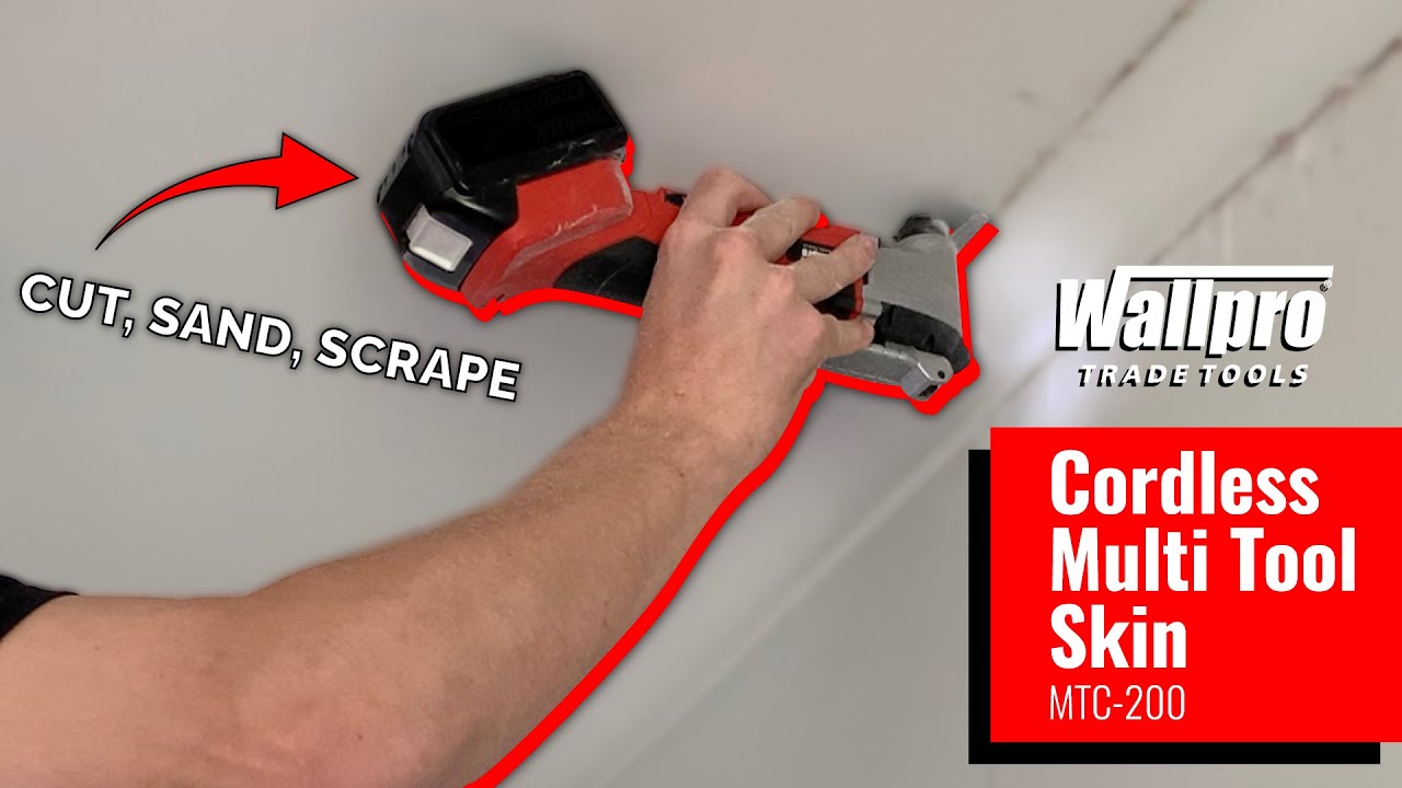 Wallpro Wallpro Cordless 18V Multi Tool Skin - YouTube