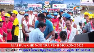 Trao giải ghe Ngo Trà Vinh mở rộng 2022 [Khmer]