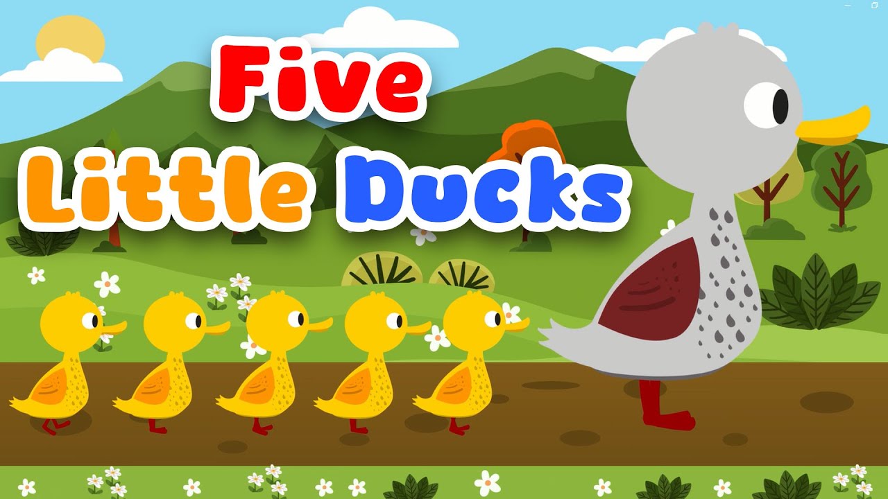 Five Little Ducks Nursery rhymes | Nursery rhymes | Kids song | Five Little Ducks