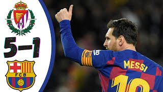 ملخص مباراة برشلونة وبلد الوليد 5-1/ هاتريك ميسي اليوم مباراة ناااارية