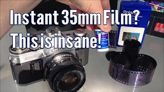 Instant 35mm Film Polaroid Polachrome - It worked!!