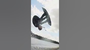 nice skills! 🔥 #shorts #adrenaline #sea #wakeboard