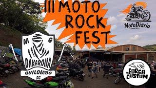 3rd Moto Rock Fest - Dakarona MG, Quilombo, SC