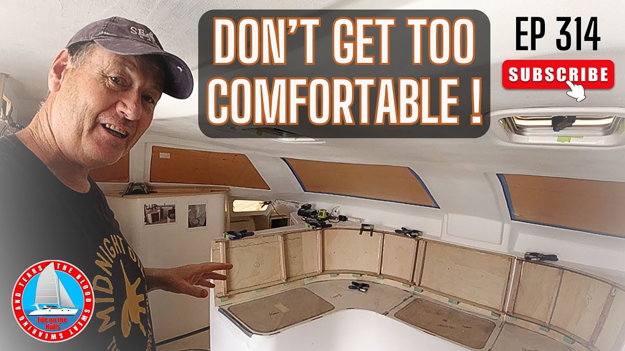 Fitting out the Catamaran Saloon // HOW TO BUILD A CATAMARAN Ep314