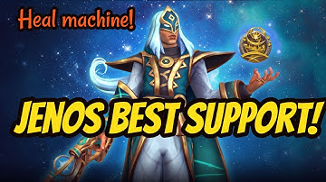 THIS JENOS BUILD IS OP! BEST SUPPORT | Paladins 2.03 luminary build gameplay & loadout