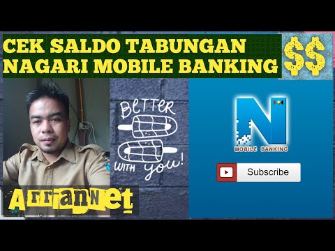 CARA CEK SALDO TABUNGAN BANK NAGARI | Di NAGARI MOBILE BANKING