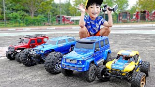 Family Fun Car Toy Racing Game Play Outdoor Playground Activity