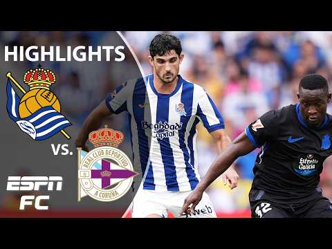 Real Sociedad vs. Deportivo | LALIGA Highlights | ESPN FC