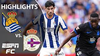 Real Sociedad vs. Deportivo | LALIGA Highlights | ESPN FC