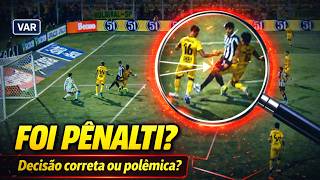 O VAR EM MIRASSOL 2 X2 SANTOS