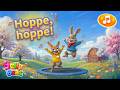 Hoppe, hoppe 🐇 Barnesanger om bevegelse | JellyBeat Norsk 🎵