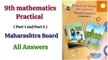 9th maths practical Answers | class 9 Maths Practical notebook all Answers | std 9th maths practical
