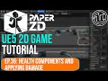 PaperZD UE5 2D Game Ep.36: Health Components and Applying Damage