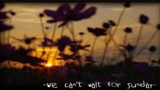 We can't wait for Sunday