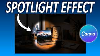 Spotlight Reveal Animation in Canva | Easy Tutorial