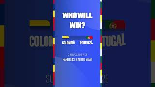 COLOMBIA - PORTUGAL | Match Preview &amp; Analysis – World Cup 2026