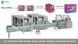 Famous cat food bag sorting cartoning machinery | pouch sorter cartoner machine Net Worth