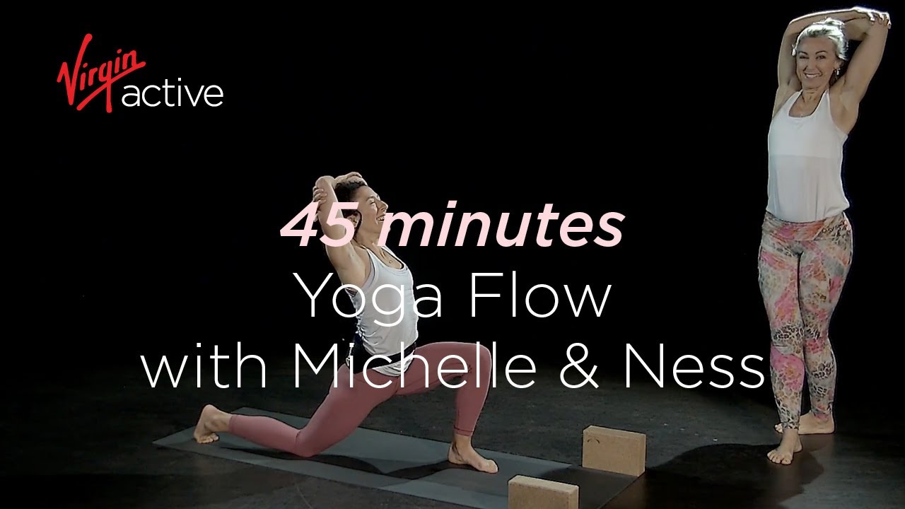 45-minute Yoga Flow class IN REAL TIME - a harmony in motion | On-Demand |  Virgin Active Australia
