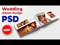Wedding album design #weddingalbum #albumdesign #photoediting