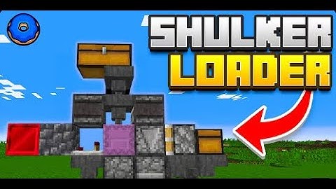 How to make a shulker loader on DonutSmp? Easy design
