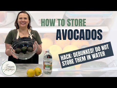 Storing Avocados in Water - DEBUNKED!  |  Live with Amy Cross