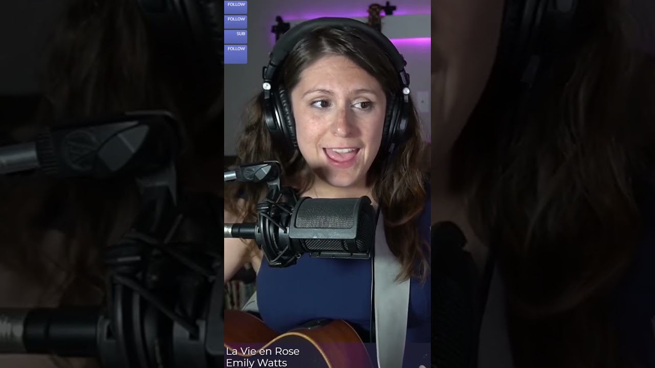 La Vie En Rose (Soft Acoustic Cover) 🌹 #shorts