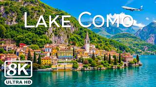 Lake Como 8K ULTRA HD | Stunning Italian Alps &amp; Breathtaking Scenic Views