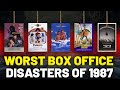 The 15 Worst Box Office DISASTERS Of 1987 Hollywood S Costliest Mistakes
