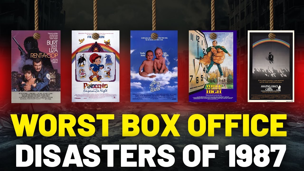 The 15 Worst Box Office DISASTERS of 1987 Hollywood’s Costliest Mistakes