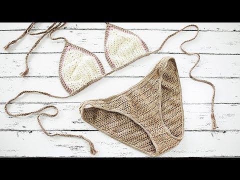 Video: How To Crochet Panties