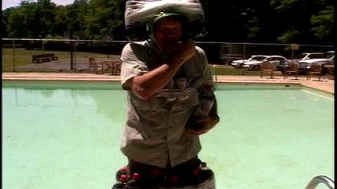 Indiana Expeditions: Sink or Float Test with the Diet Coke Suit